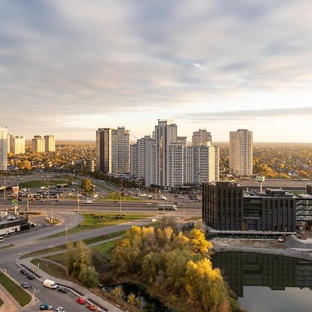 Лучшие Апартаменты В Жк Seven Днепровская Набережная Осокорки Kiew Exterior foto