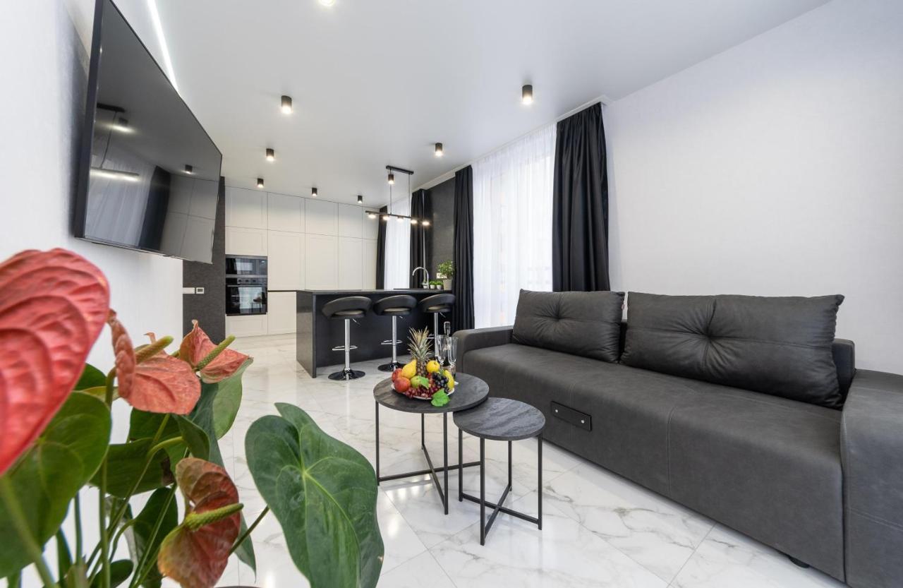 Лучшие Апартаменты В Жк Seven Днепровская Набережная Осокорки Kiew Exterior foto