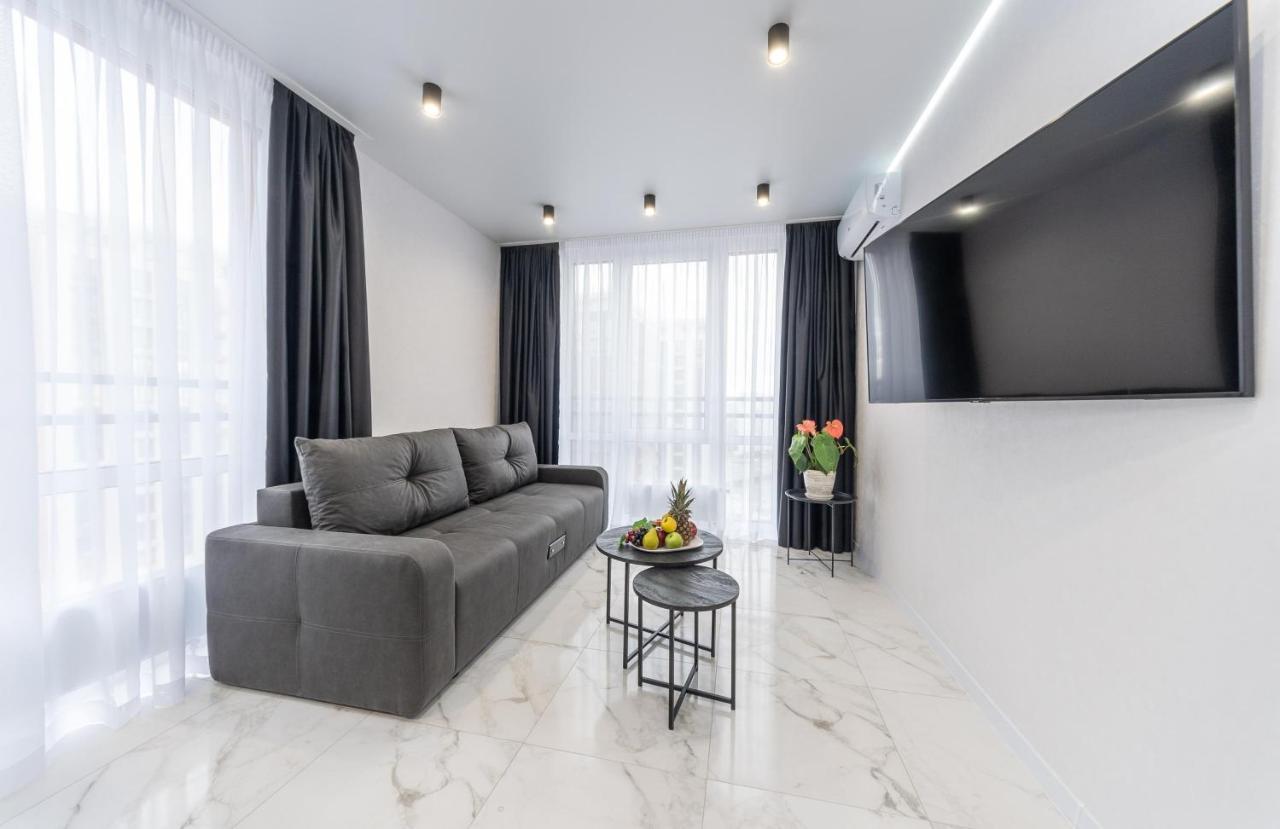 Лучшие Апартаменты В Жк Seven Днепровская Набережная Осокорки Kiew Exterior foto