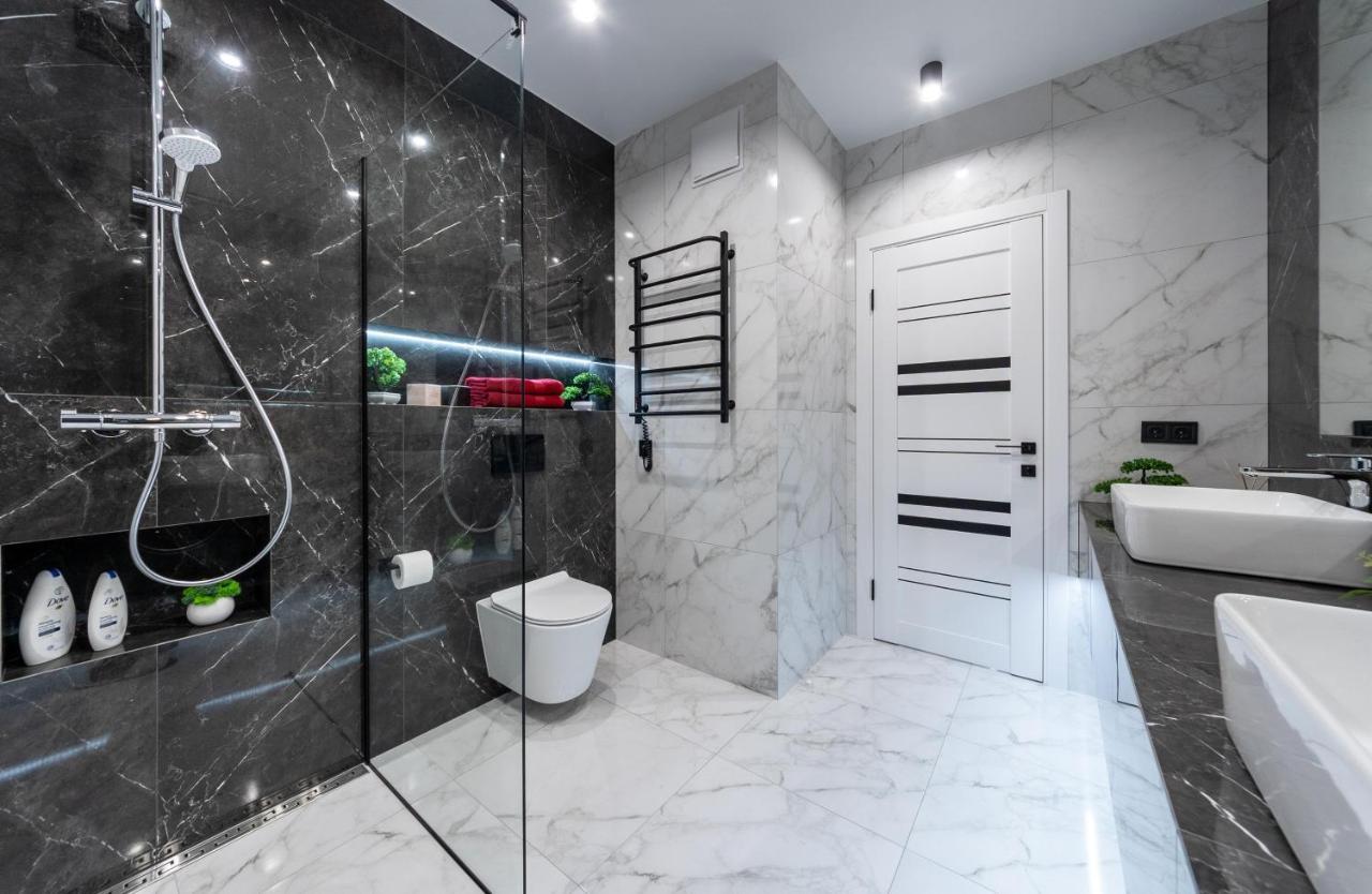 Лучшие Апартаменты В Жк Seven Днепровская Набережная Осокорки Kiew Exterior foto