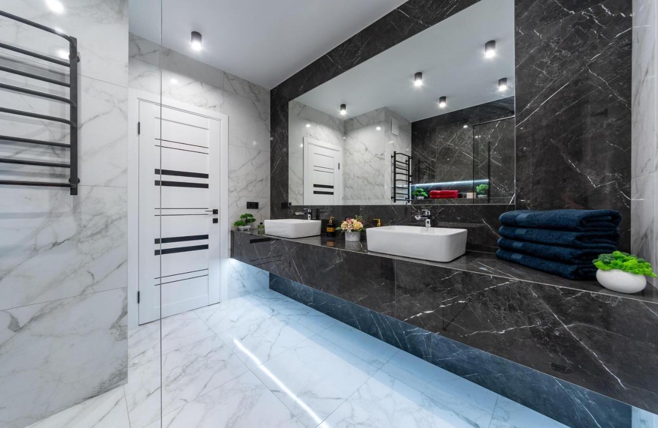 Лучшие Апартаменты В Жк Seven Днепровская Набережная Осокорки Kiew Exterior foto