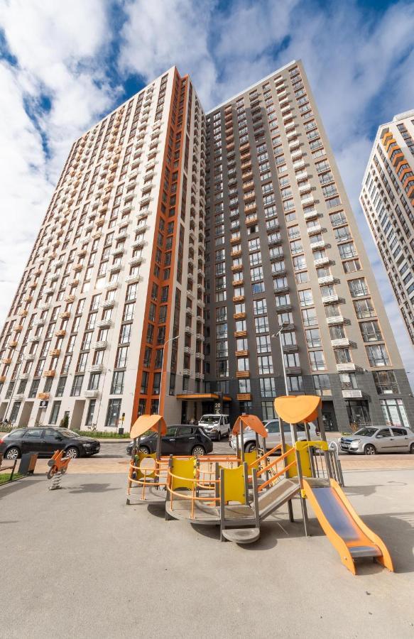 Лучшие Апартаменты В Жк Seven Днепровская Набережная Осокорки Kiew Exterior foto